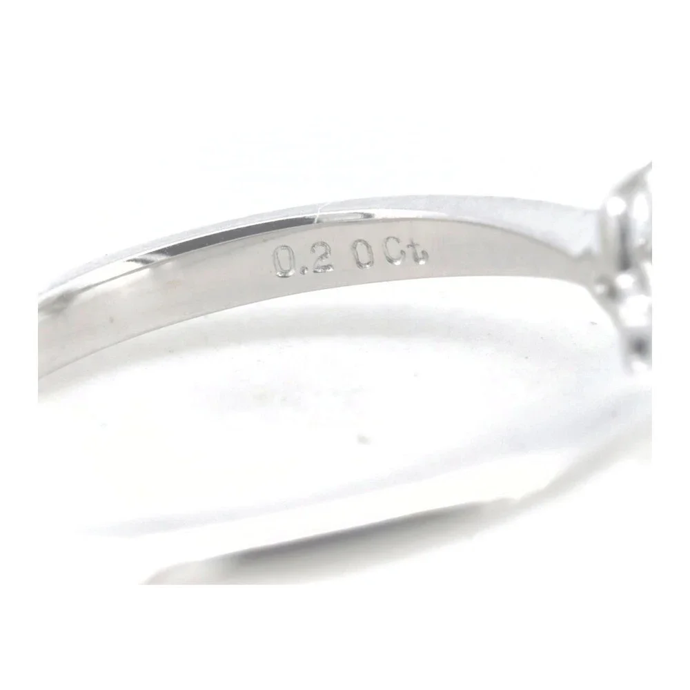 Mikimoto Mikimoto Diamond Ring K18 White Gold 11 Metal Ring in Great Condition - Picture 3 of 7